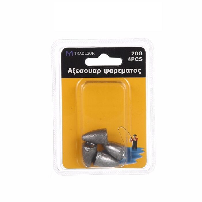 Βαρίδια αλιείας - 30gr - 3pcs - 30141