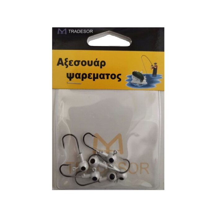 Μολυβοκεφαλές με αγκίστρι - 5gr - 5pcs - 30185