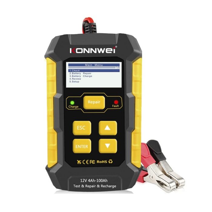 Ελεγκτής Μπαταριών Αυτοκινήτου 12V-TESTER - 1740209/05 - Konnwei - 170427