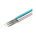 Σετ πινέλα μανικιούρ Nail Art - B158 - 3pcs - 910518 Σετ πινέλα μανικιούρ Nail Art - B158 - 3pcs - 910518