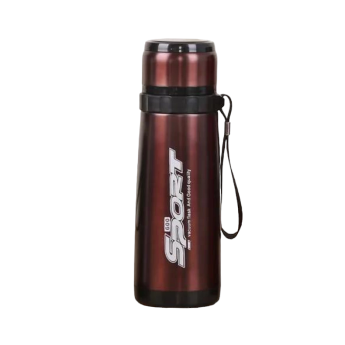 Φορητό παγούρι-θερμός - 600ml - 954255 - Brown